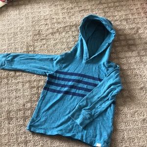 Long sleeve hooded t shirt